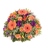 Orange and blue posie