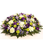 Blue and green posie